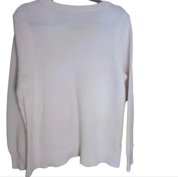 LOFT Cream Sweater - Picture 3 of 6